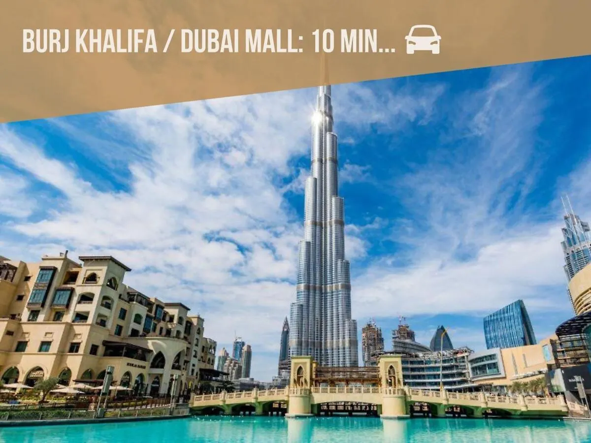 Central Business Bay Studio By Stayinhomes - 10 Mins Burj Khalifa - Parking - Pool - Gym Dubai